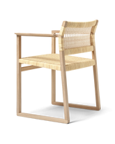 Cane Wicker Armchair by Børge Mogensen